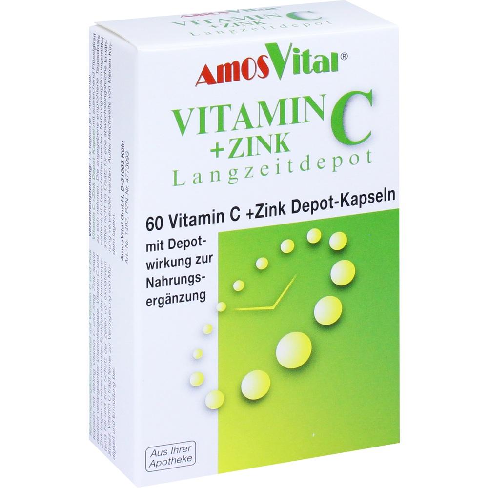 VITAMIN C+ZINK Depot Kapseln