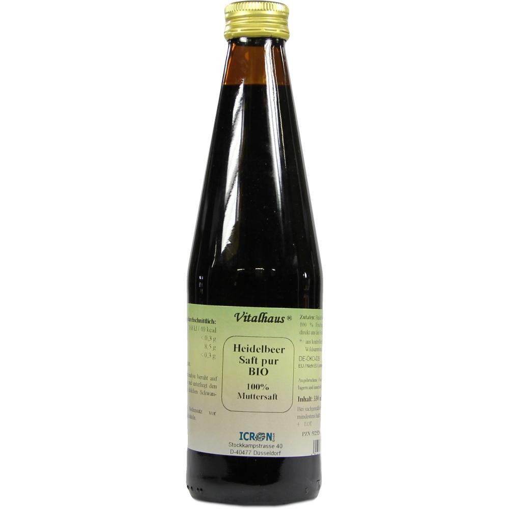 HEIDELBEERSAFT PUR BIO VIT