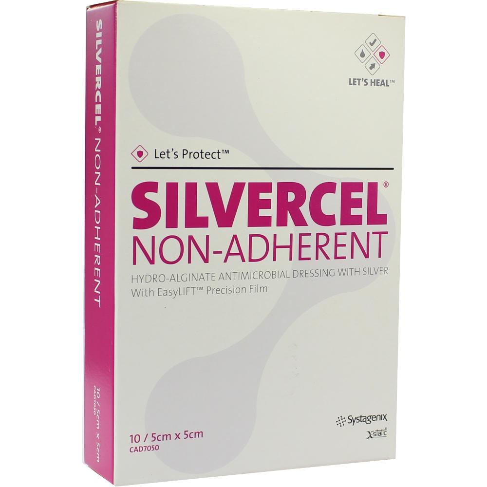 SILVERCEL Non Adherent Kompressen 5x5 cm