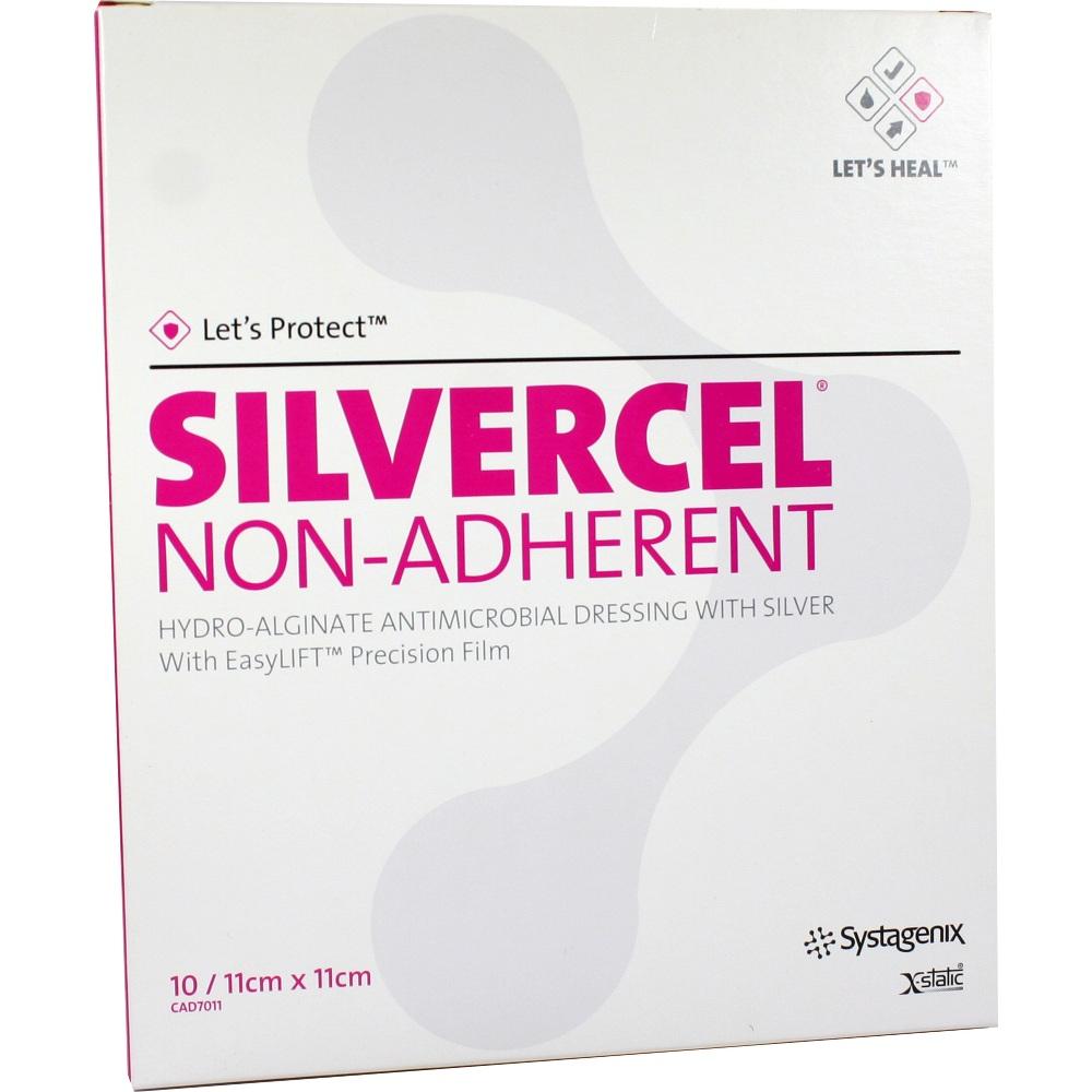 SILVERCEL Non Adherent Kompressen 11x11 cm