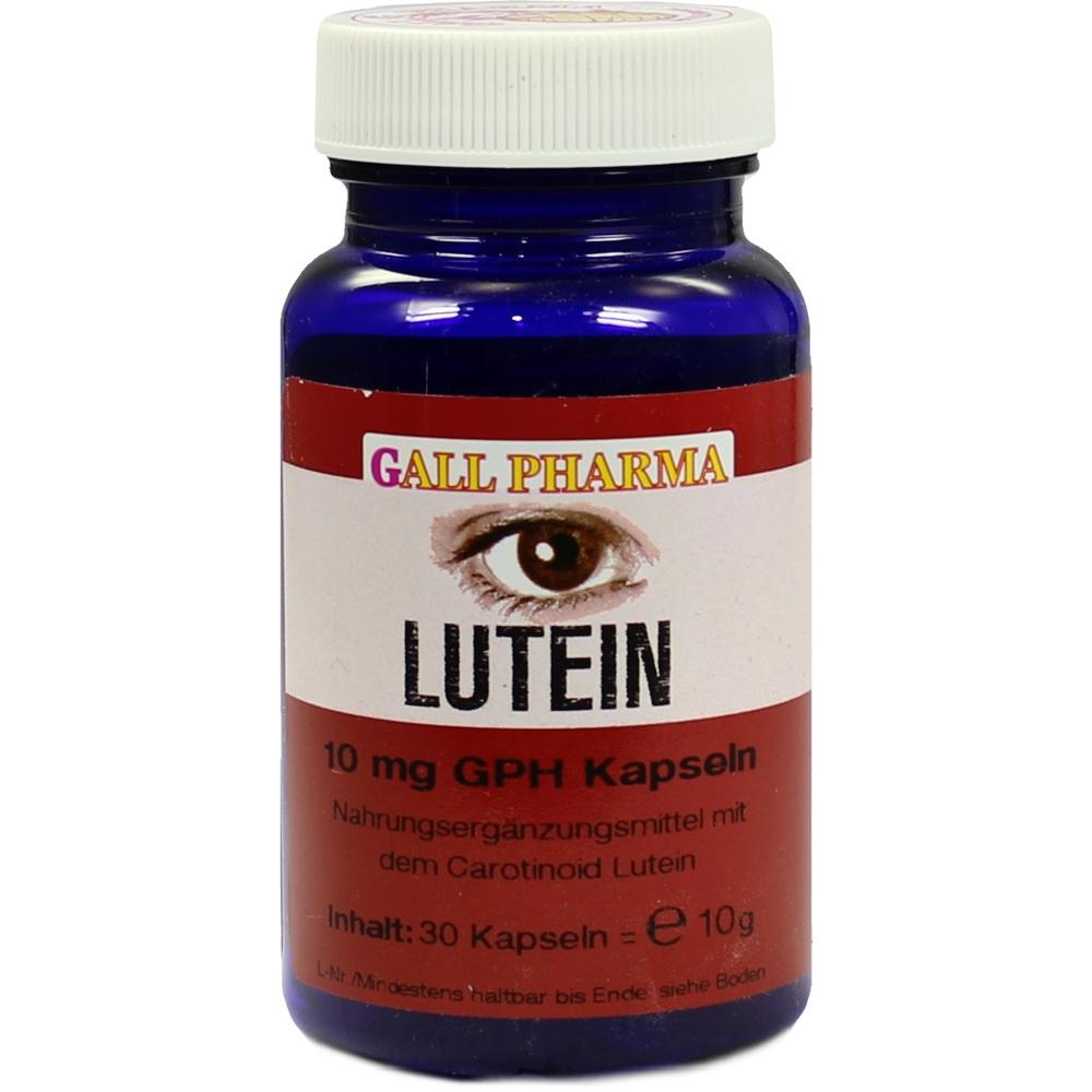 LUTEIN 10MG GPH KAPSELN