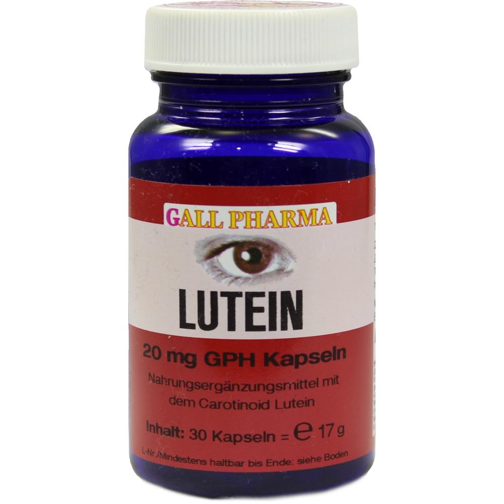 LUTEIN 20 mg Kapseln