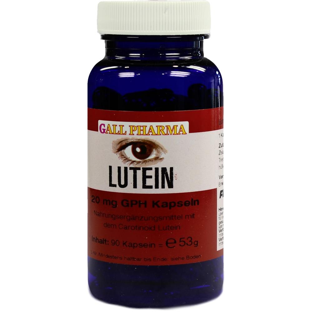 LUTEIN 20 mg Kapseln