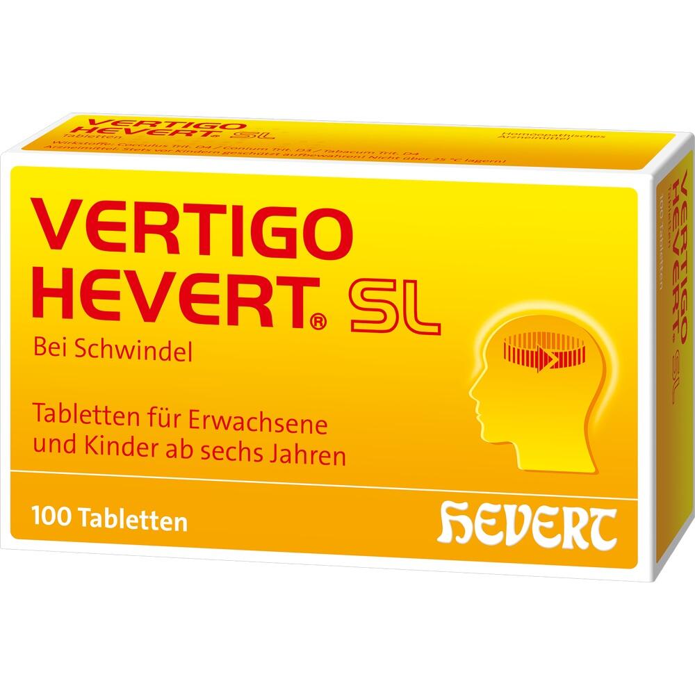 VERTIGO HEVERT SL Tabletten