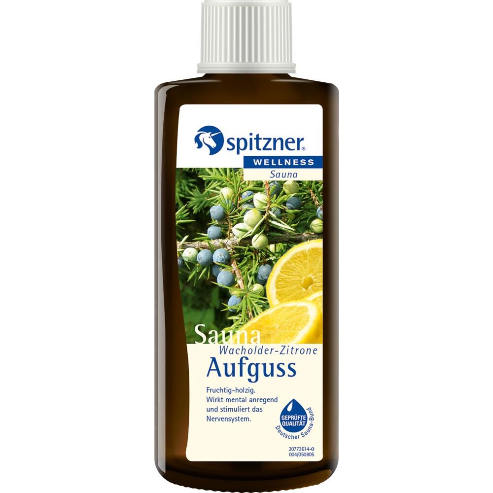 06790150, Spitzner Saunaaufguss Wacholder-Zitrone Wellness, 190 ML