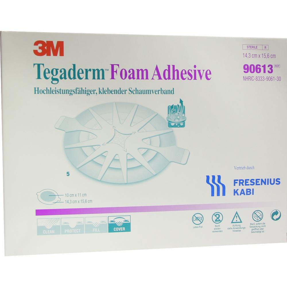 TEGADERM Foam Adhesive FK 14,3x15,6 cm oval 90613