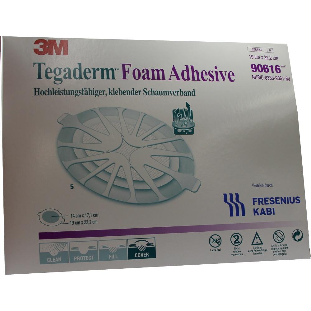 TEGADERM Foam Adhesive FK 19x22,2 cm oval 90616