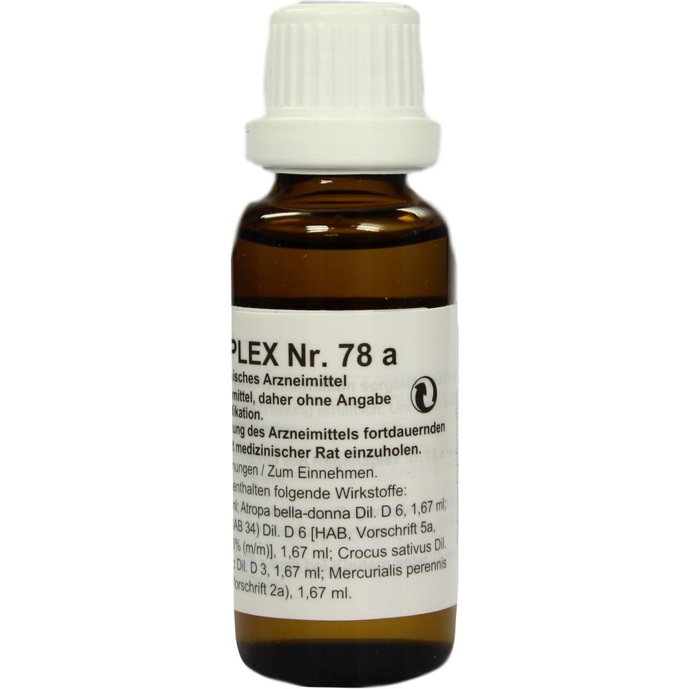REGENAPLEX Nr.78 a Tropfen zum Einnehmen
