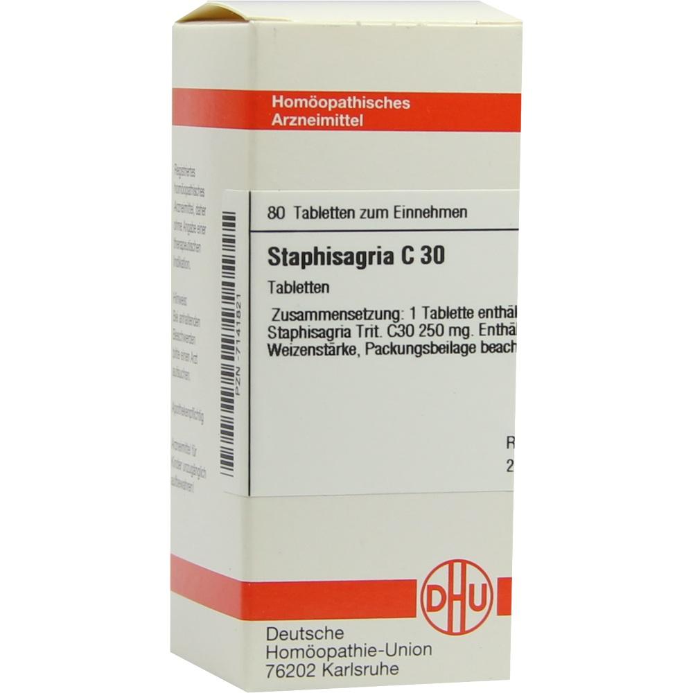 STAPHISAGRIA C 30 Tabletten