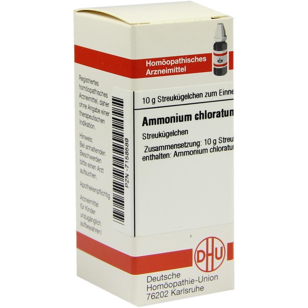 AMMONIUM CHLORATUM D 12 Globuli