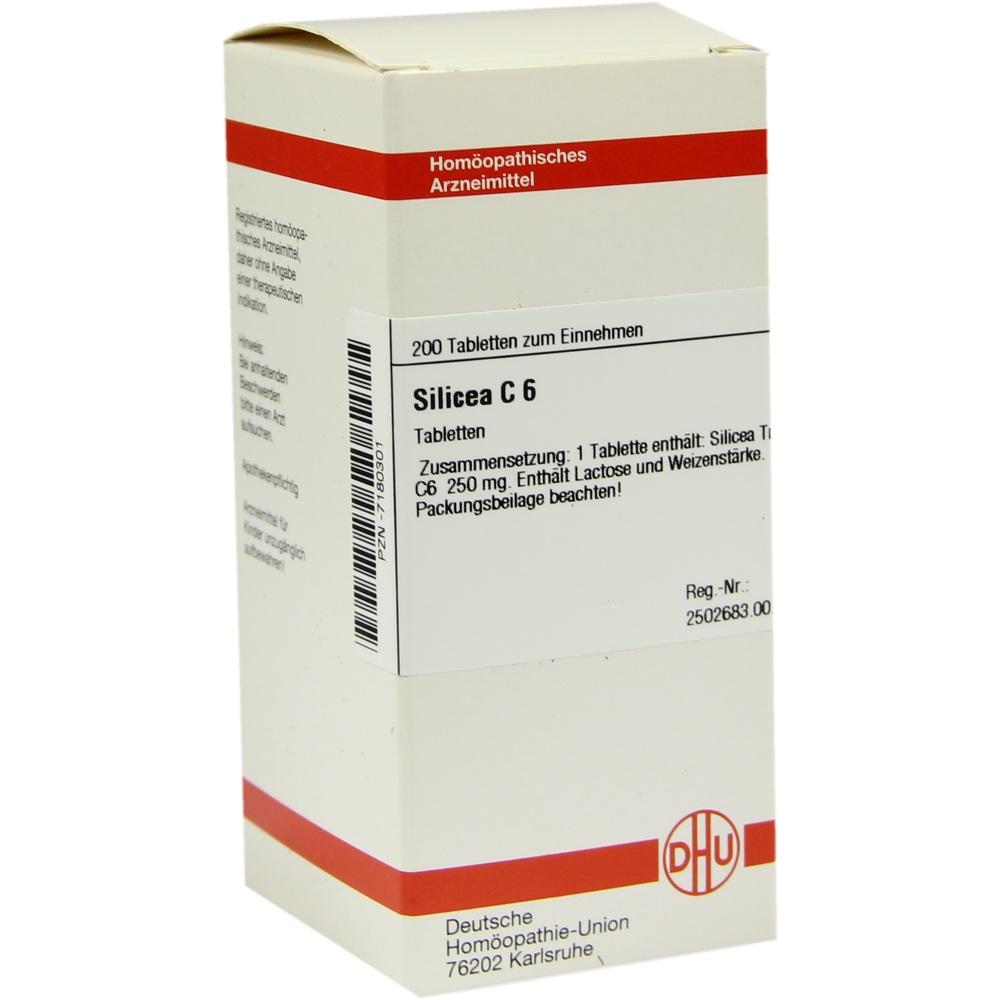 SILICEA C 6 Tabletten 200 Stück online kaufen