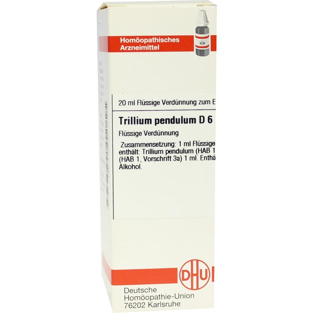 TRILLIUM PENDULUM D 6 Dilution
