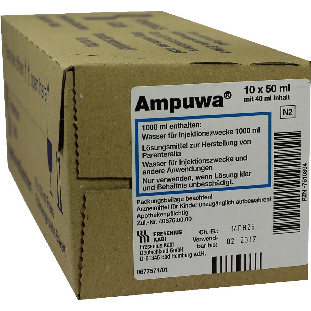 AMPUWA 50 ml Frekaflasche Injekt.-/Infus.-Lsg.