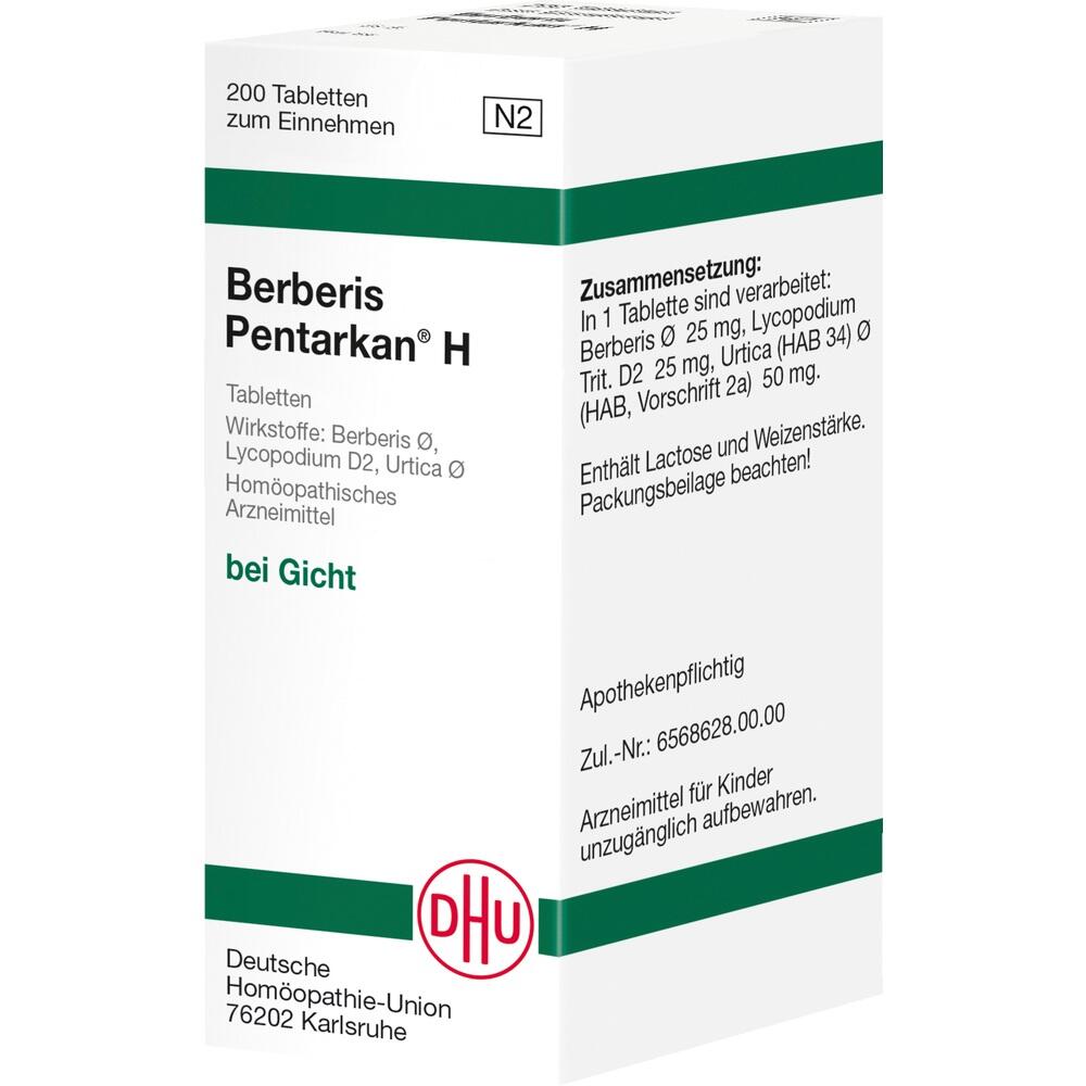 BERBERIS PENTARKAN H Tabletten