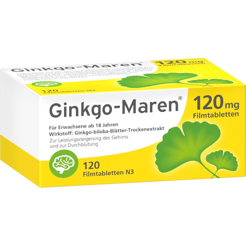 GINKGO-MAREN 120 mg Filmtabletten
