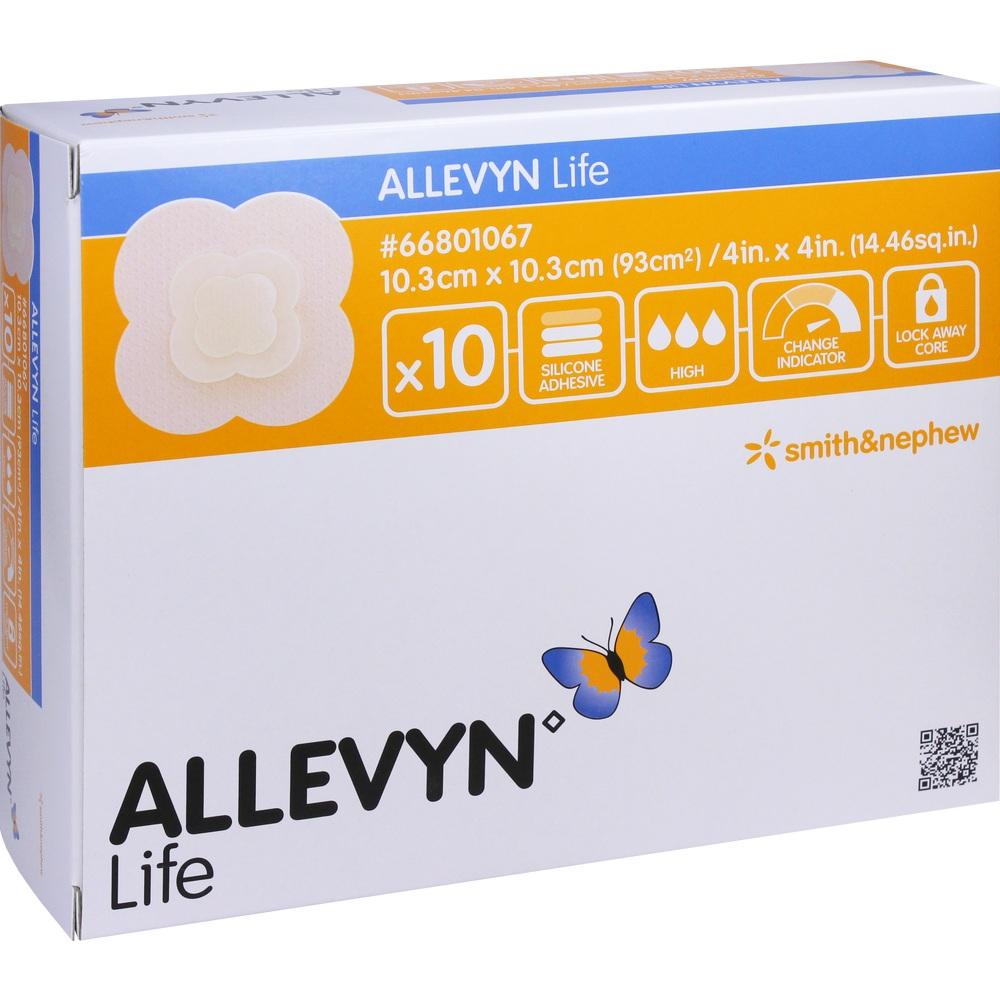 ALLEVYN Life 10,3x10,3 cm Silikonschaumverband