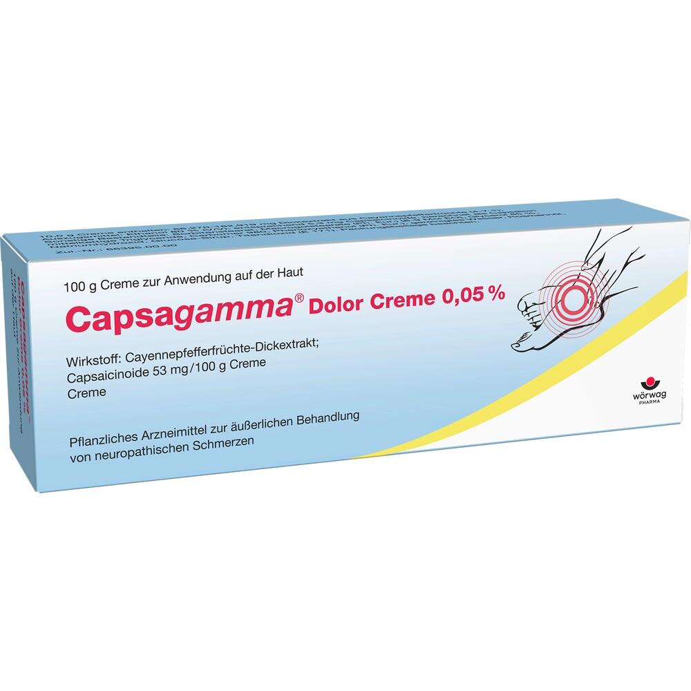 CAPSAGAMMA Dolor Creme 0,05%