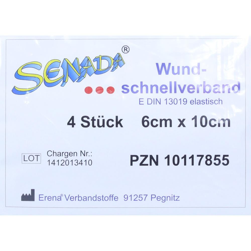 SENADA Wundschnellverband 6x10 cm