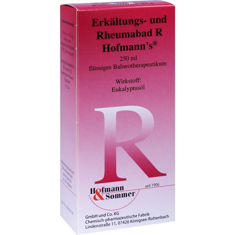 Erkältungs- und Rheumabad R Hofmanns