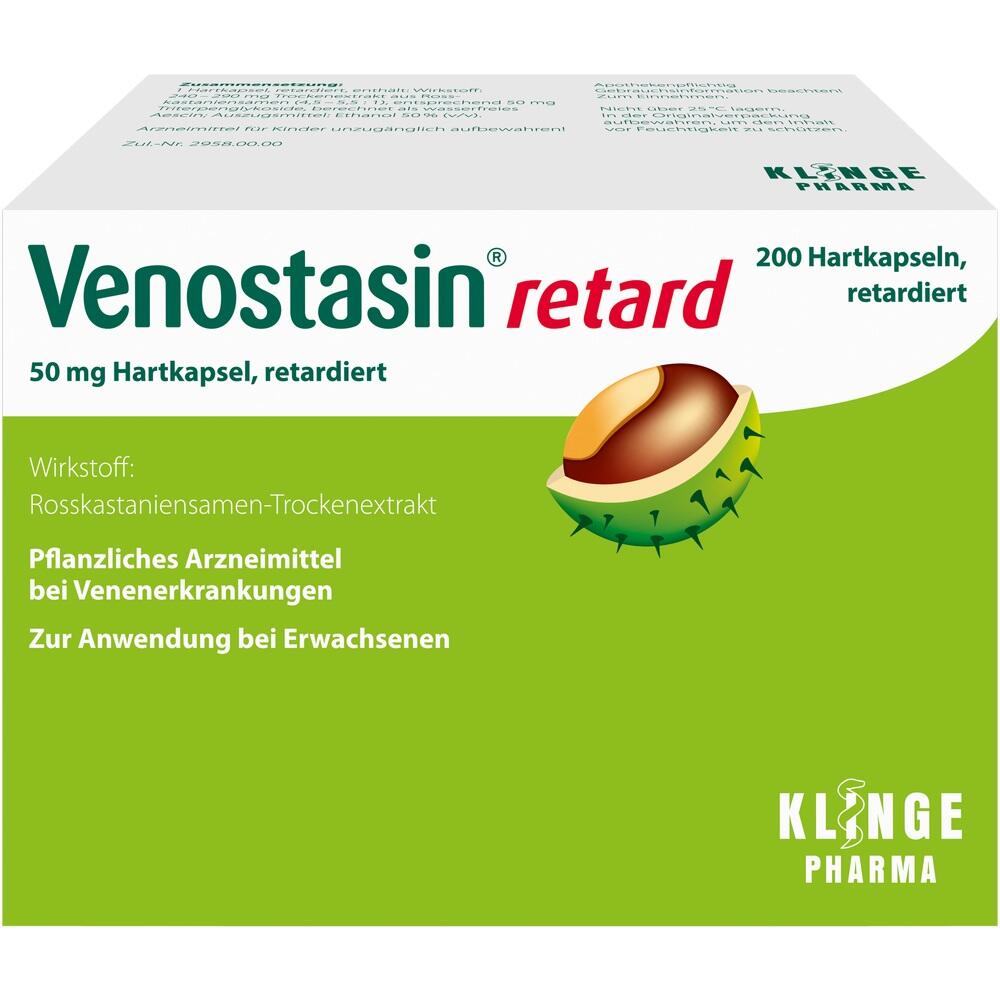 Venostasin Retard 50 mg Hartkapsel Retardiert