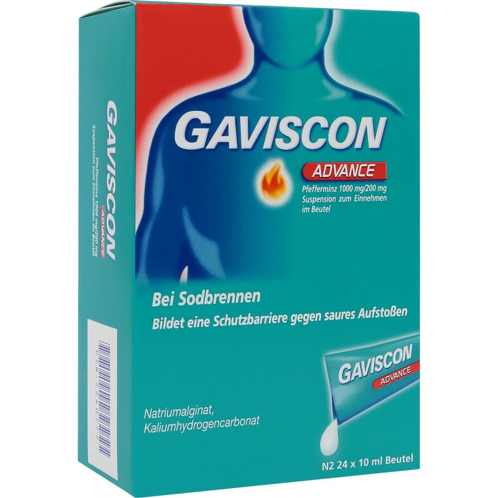 Gaviscon Advance Pfefferminz Suspension 02240777