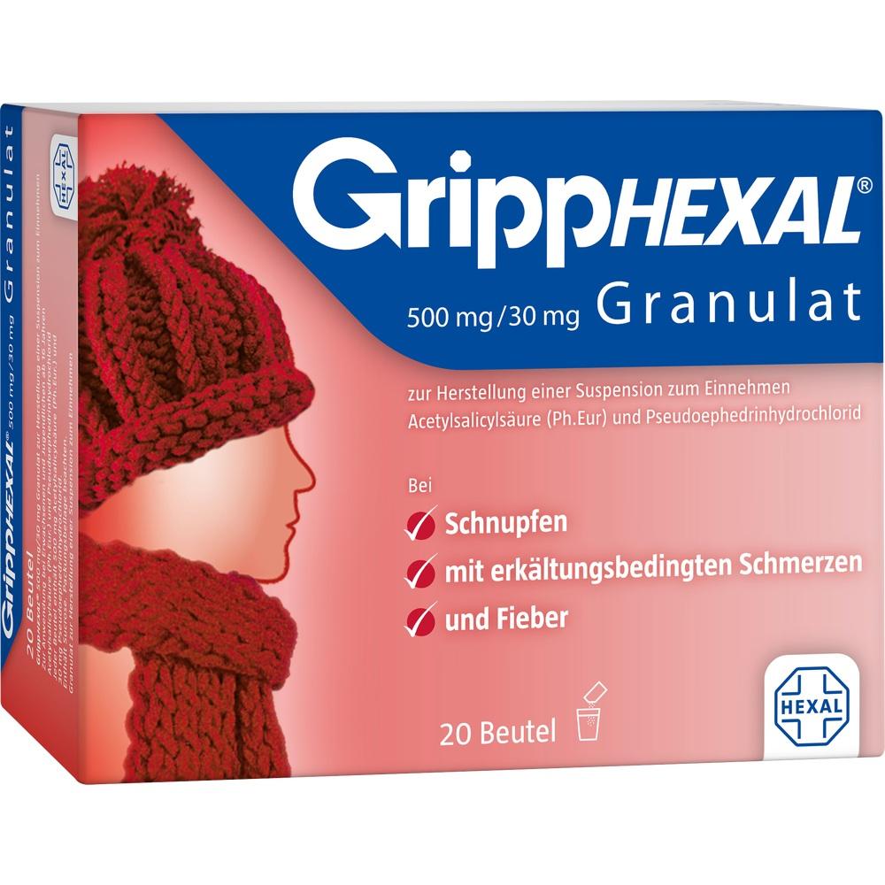 Gripphexal 500 mg/30 mg Gra.z.Herst.e.Susp.z.Einn.