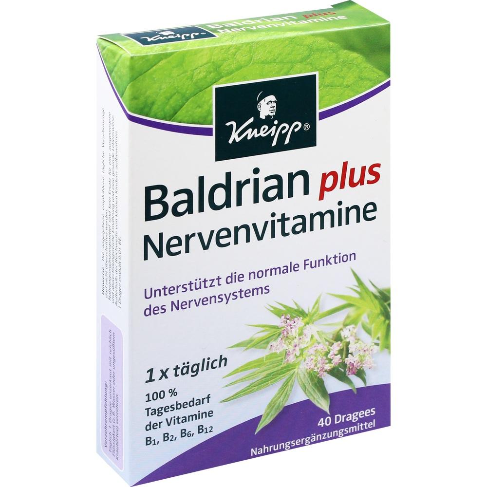 Kneipp Baldrian Plus Nervenvitamine | 07798751 | Vitamin B | Eurapon