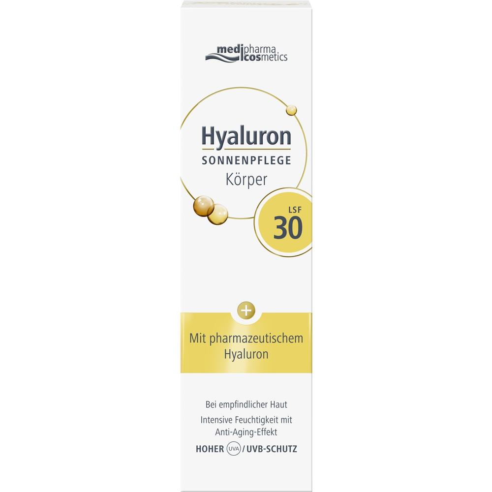 12555252 Medipharma Cosmetics Hyaluron Sonnenpflege KÃ¶rper LSF 30