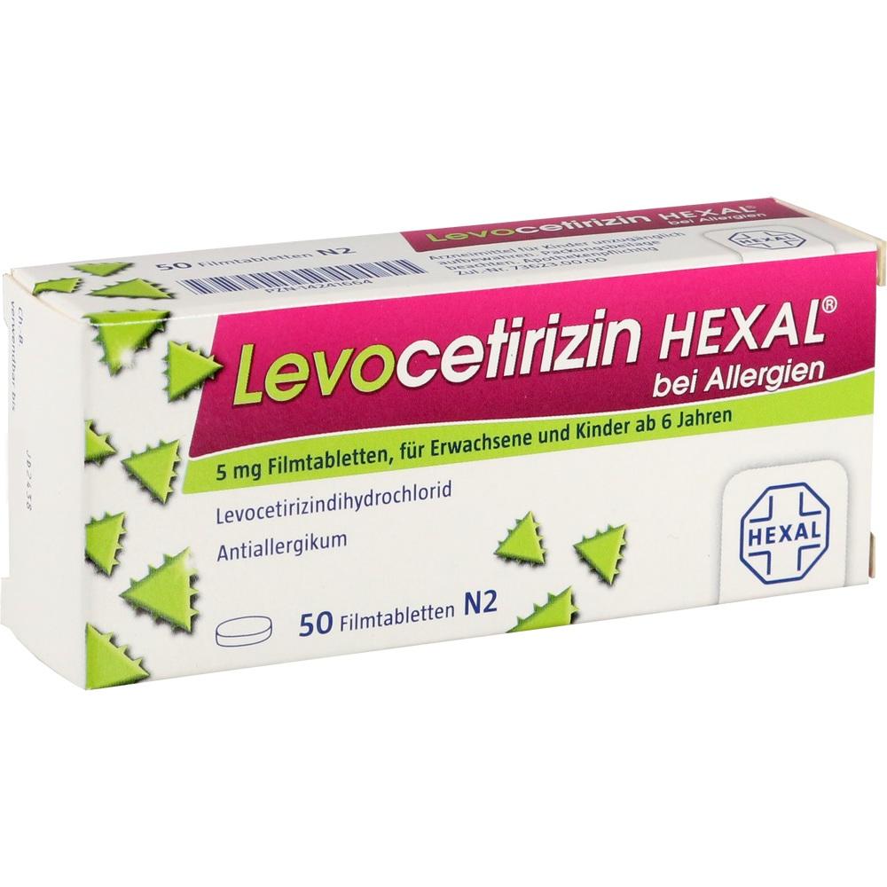 Levocetirizin Hexal 5 mg Filmtabletten