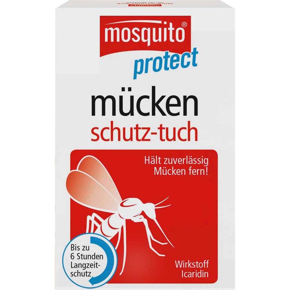 MOSQUITO Mückenschutz-Tuch protect, 5 Stück, PZN 10914600 -  St.Christophorus Apotheke