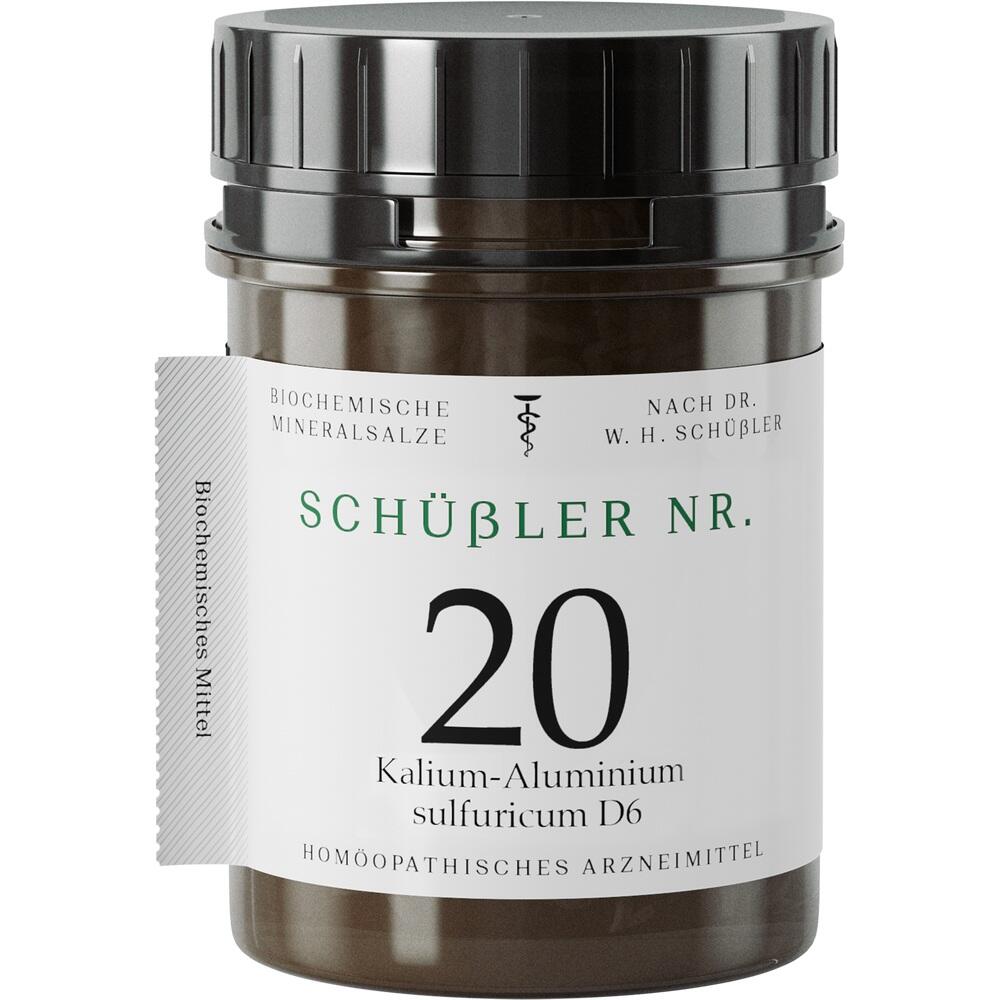 SCHÜSSLER NR.20 Kalium aluminium sulf.D 6 Tabl.