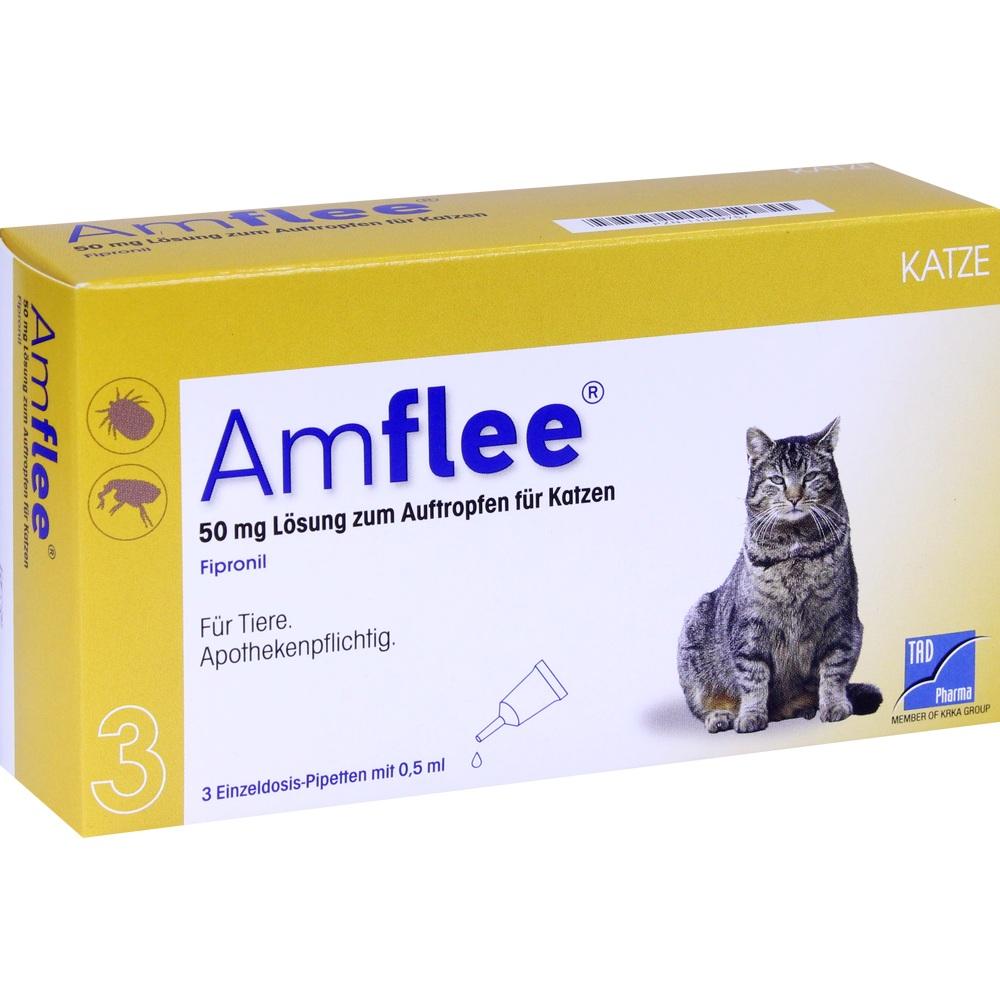 AMFLEE 50 mg Spot-on Lösung z.Auftropfen f.Katzen