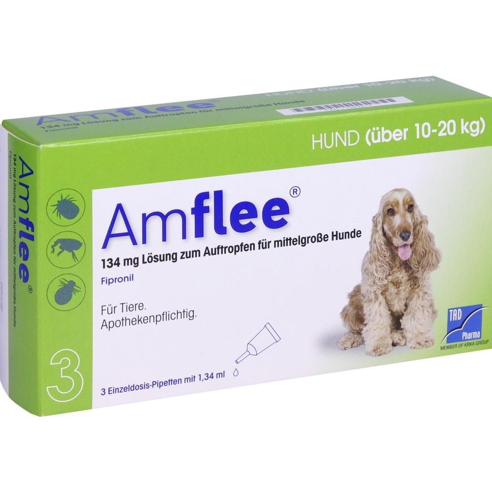 AMFLEE 134 mg Spot-on Lsg.f.mittelgr.Hunde 10-20kg