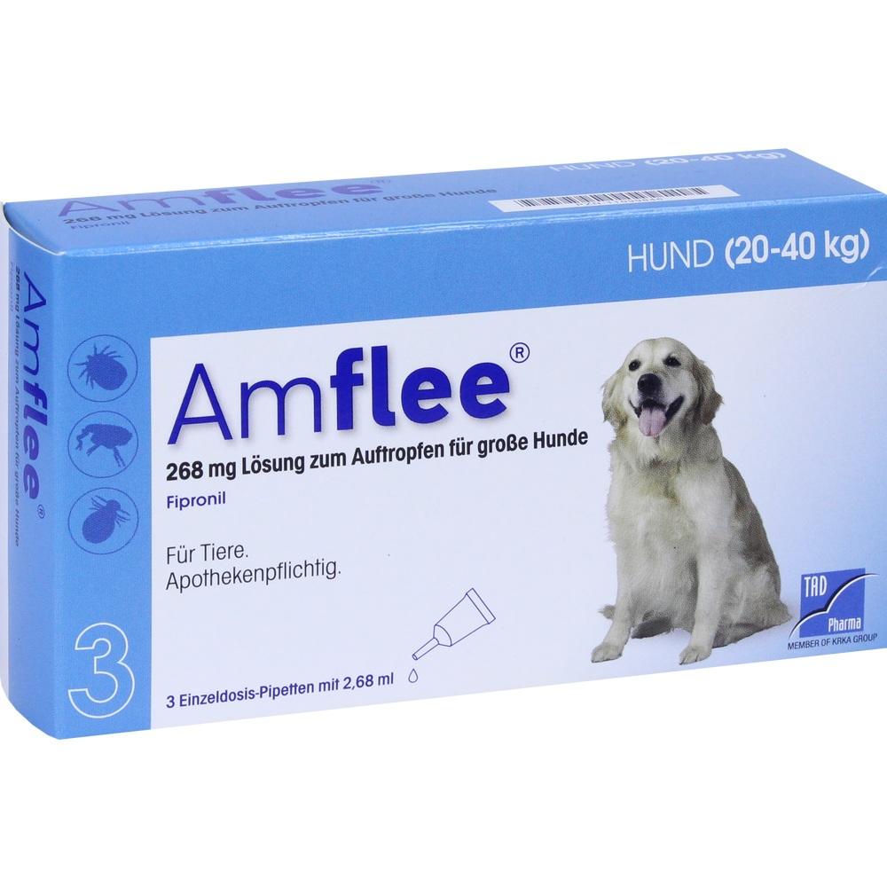 AMFLEE 268 mg Spot-on Lsg.f.gro\s39e Hunde 20-40kg