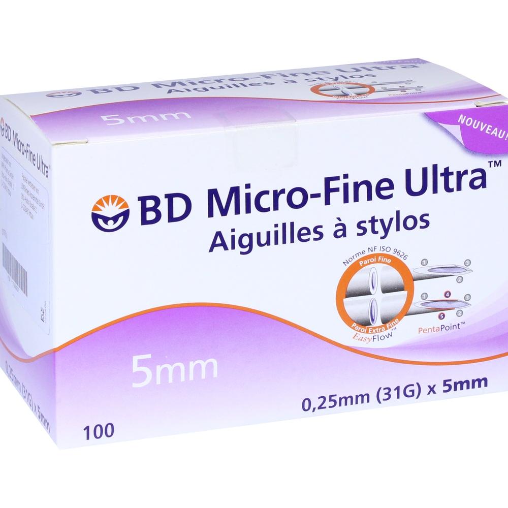 BD MICRO-FINE ULTRA Pen-Nadeln 0,25x5 mm 31 G