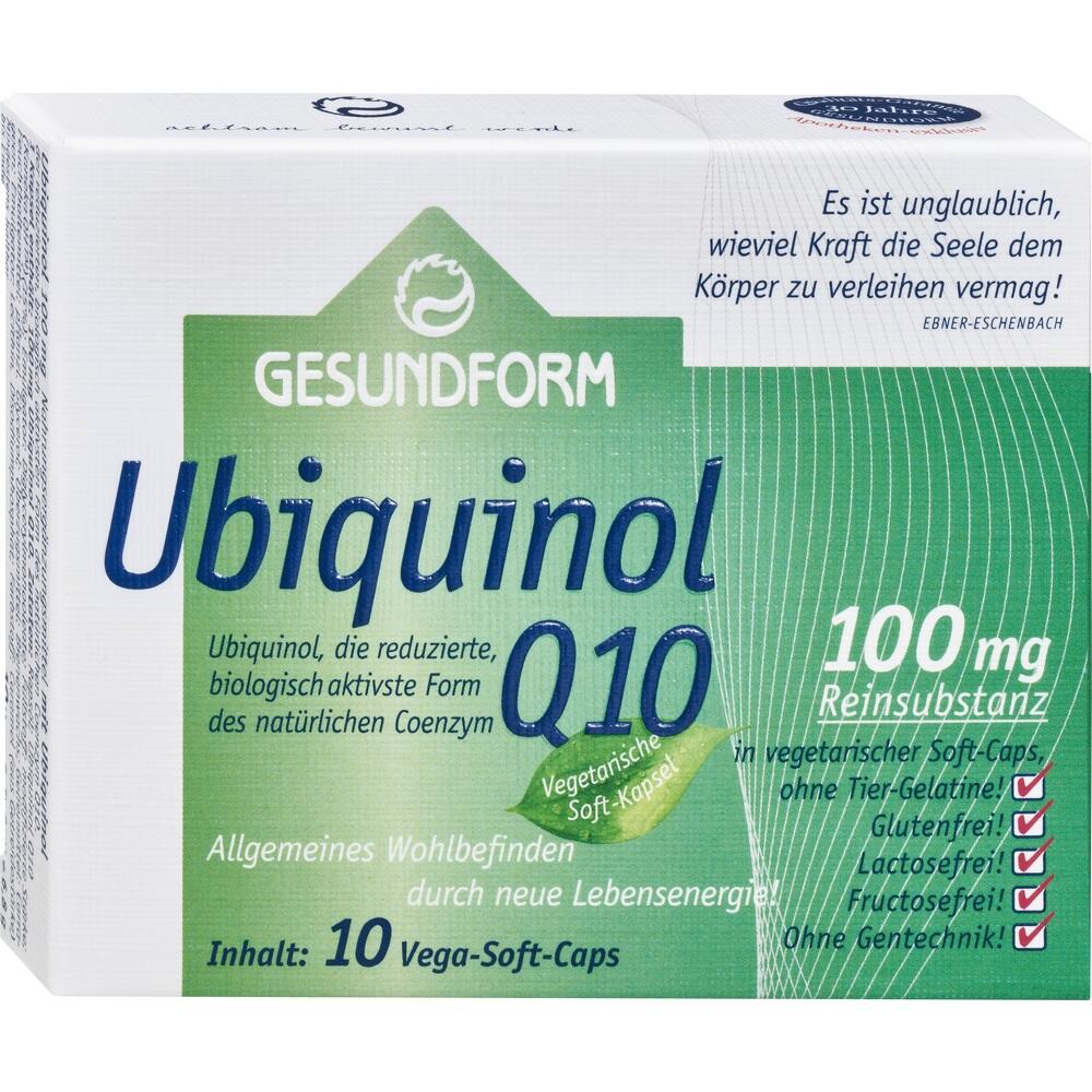 Gesundform Ubiquinol Q10 100 mg