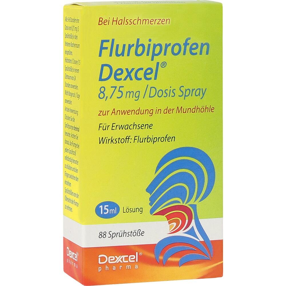 FLURBIPROFEN Dexcel 8,75 mg/Dos.Spray Mundhöhle