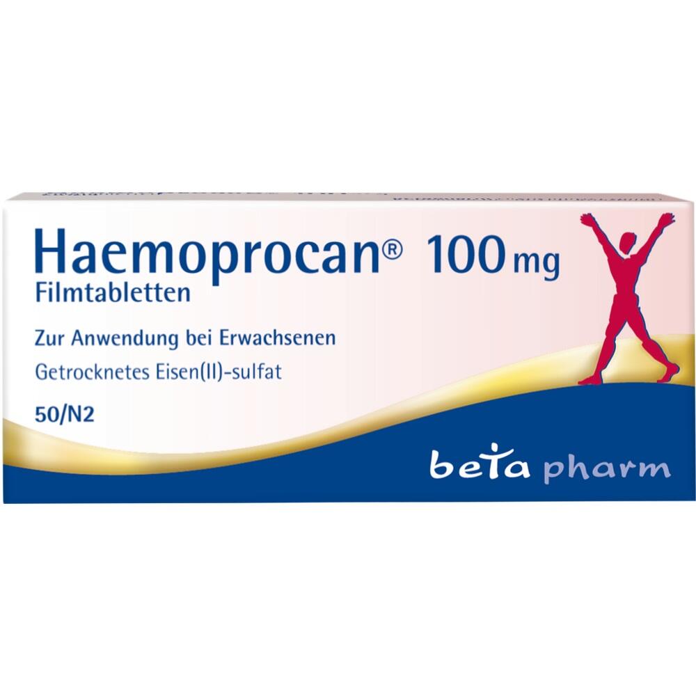 HAEMOPROCAN 100 mg Filmtabletten