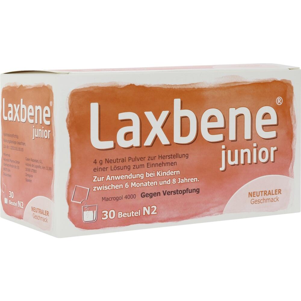 LAXBENE junior 4 g Neutral PLE Kdr.6 Mon.-8 Jahre
