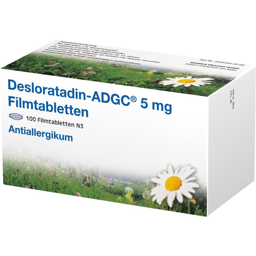 DESLORATADIN ADGC 5 mg Filmtabletten
