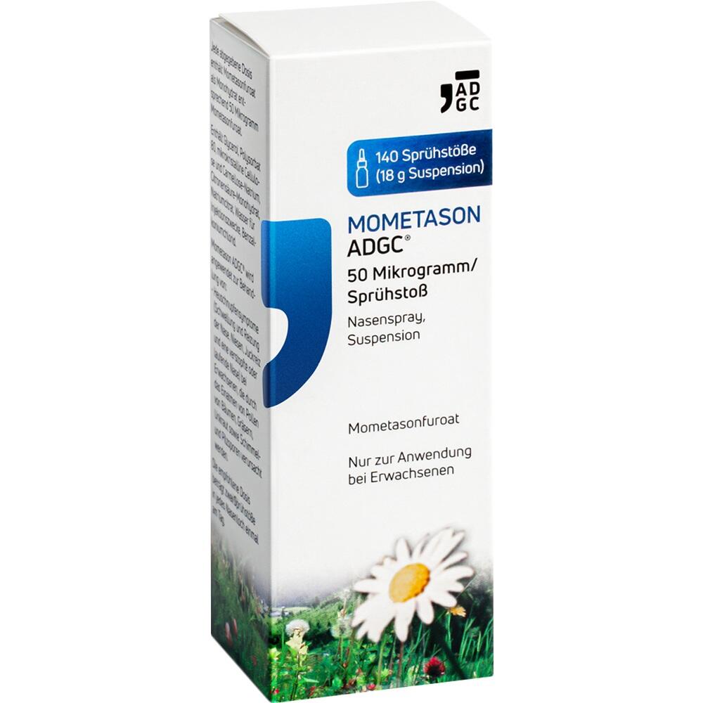 MOMETASON ADGC 50 μg/Sprühstoß Nasenspray 140