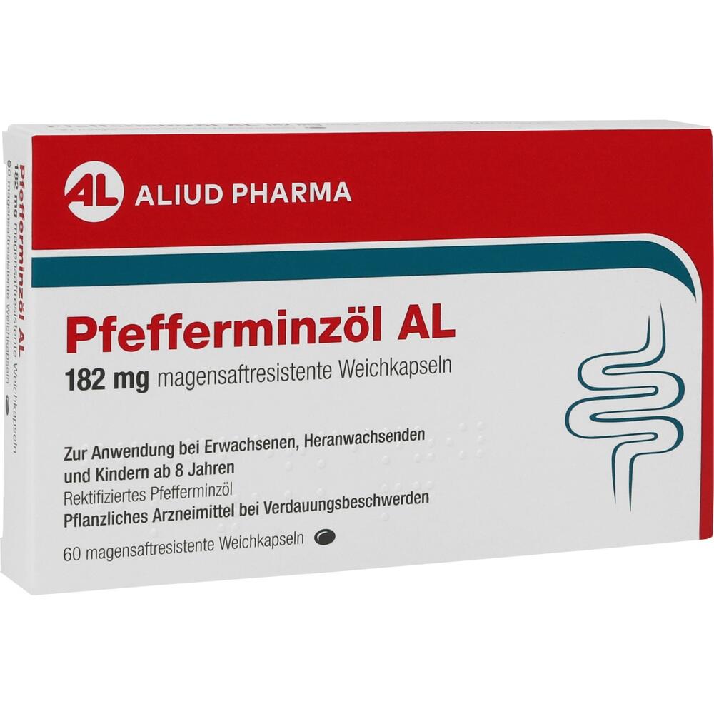 PFEFFERMINZÖL AL 182 mg magensaftres.Weichkapseln