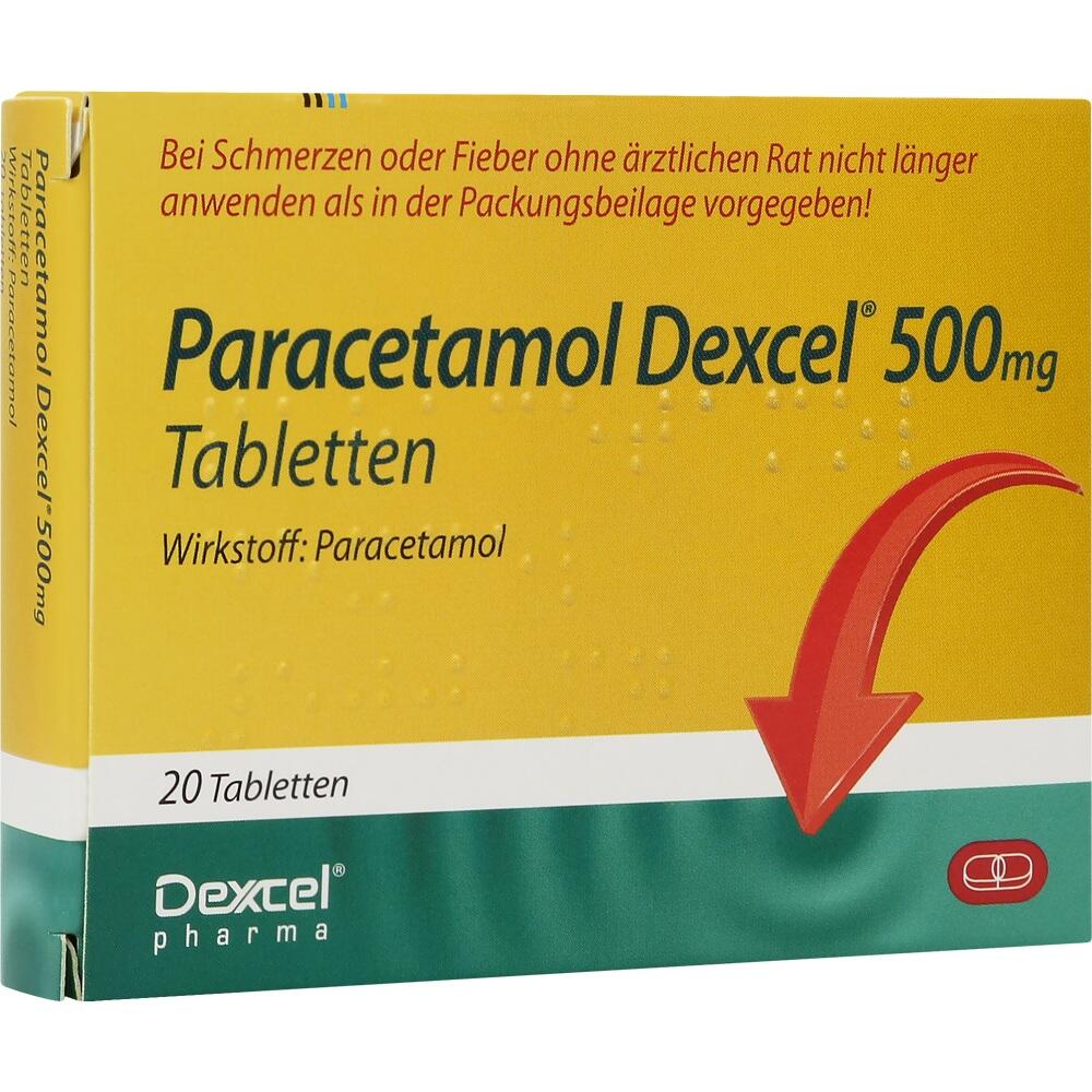 PARACETAMOL Dexcel 500 mg Tabletten