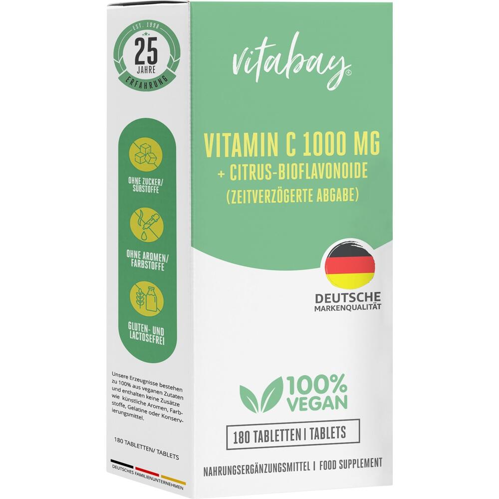 VITAMIN C+BIOFL 1000MG VEG