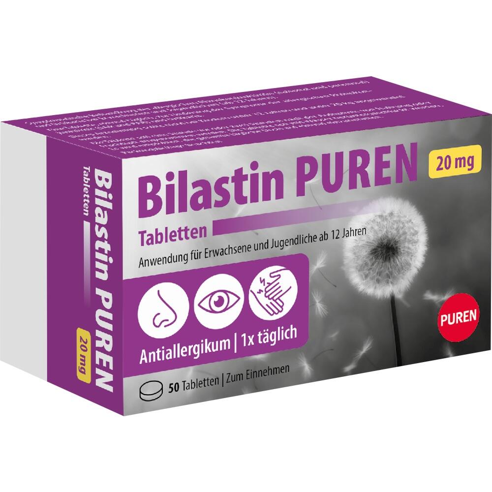 BILASTIN PUREN 20 mg Tabletten