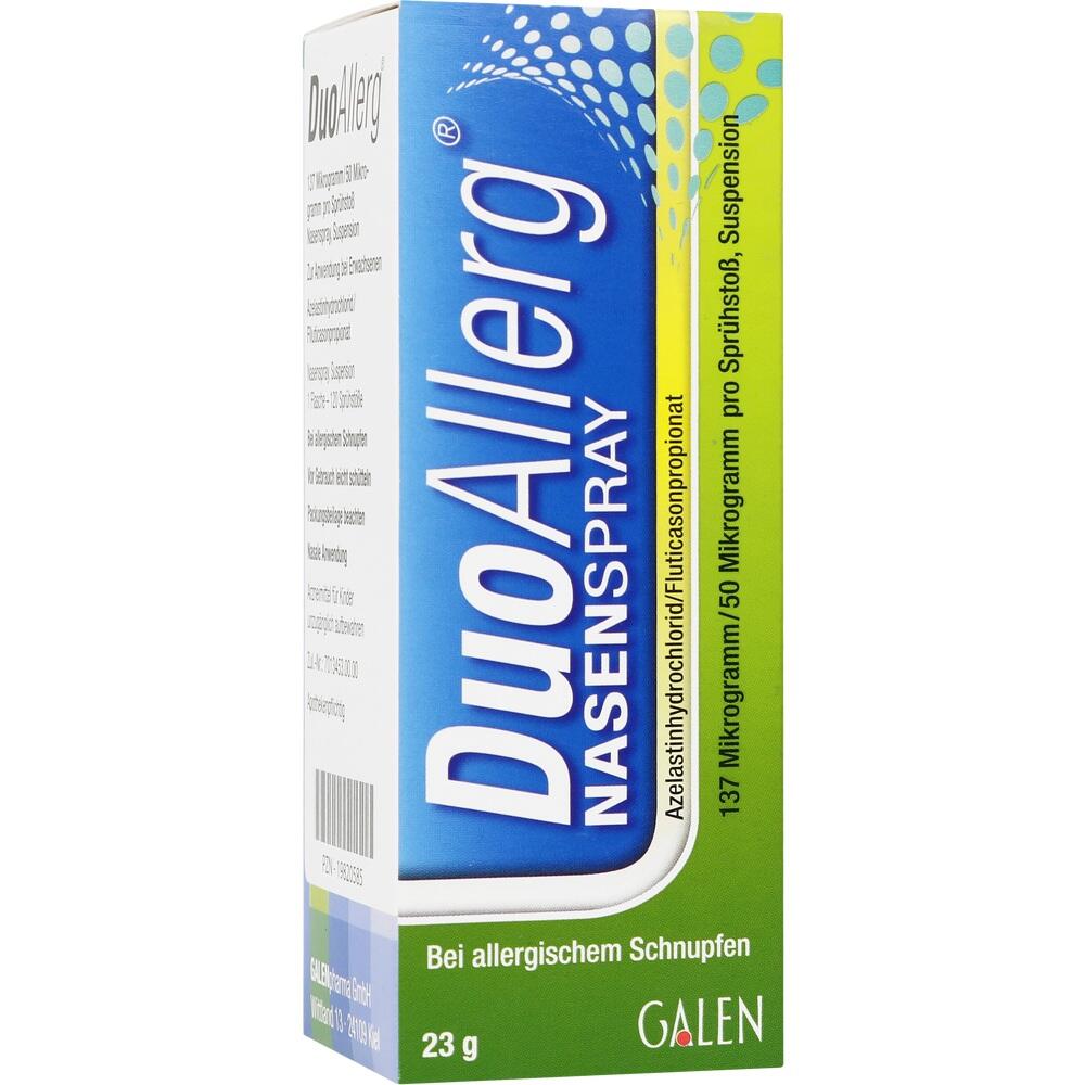 DUOALLERG 137 μg/50 μg/Sprühstoß Nasenspray 120Hub