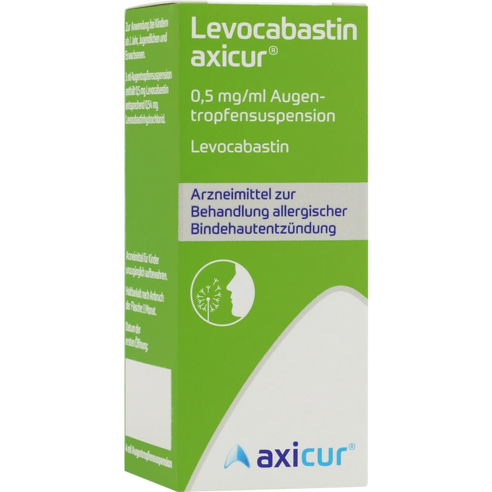LEVOCABASTIN axicur 0,5 mg/ml Augentropfensusp.