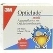 Opticlude 3m Midi 5,3x7 Cm 1538/100 PZN: 00747124