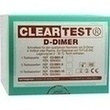 D Dimer Cleartest Vollblut Tvt Le Dic PZN: 06690862