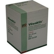 VLIWAKTIV Aktivkohle-Saugkomp.steril 10x10 cm